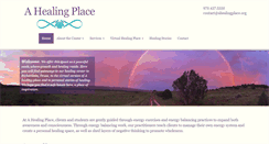 Desktop Screenshot of ahealingplace.org